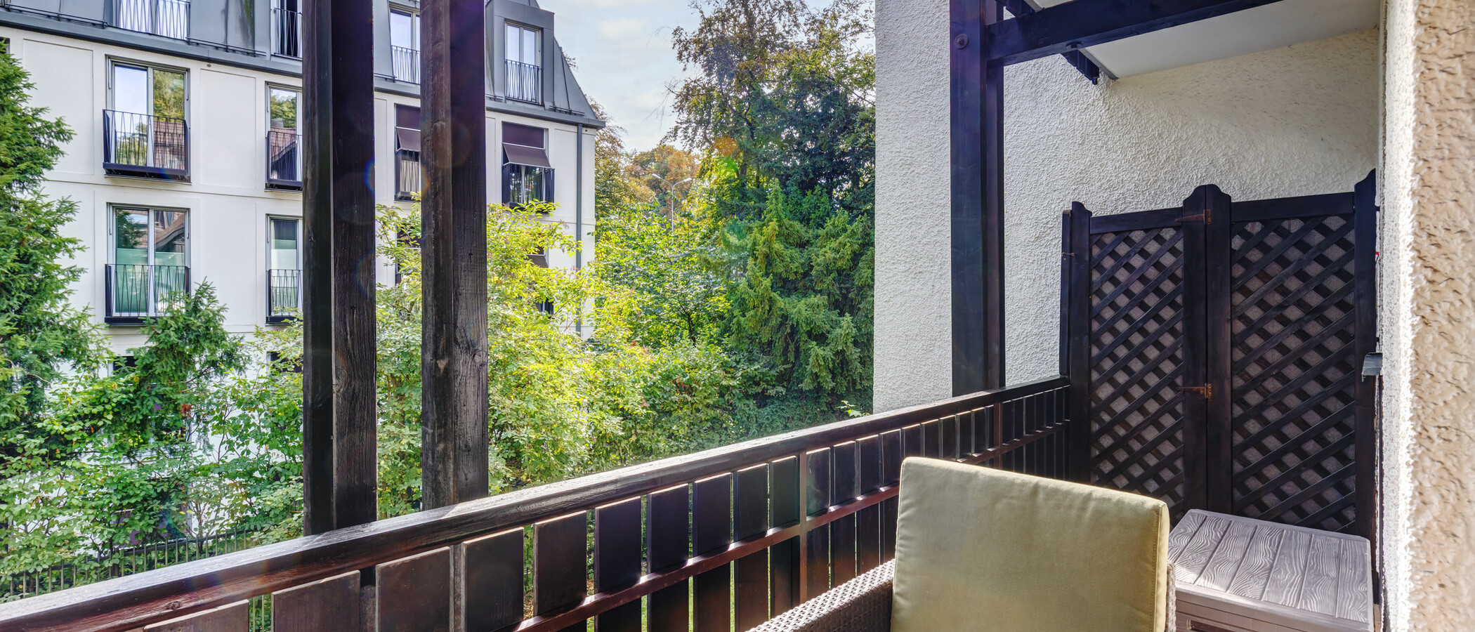 Maisonettewohnung München Herzogpark 03 2. Balkon 3249