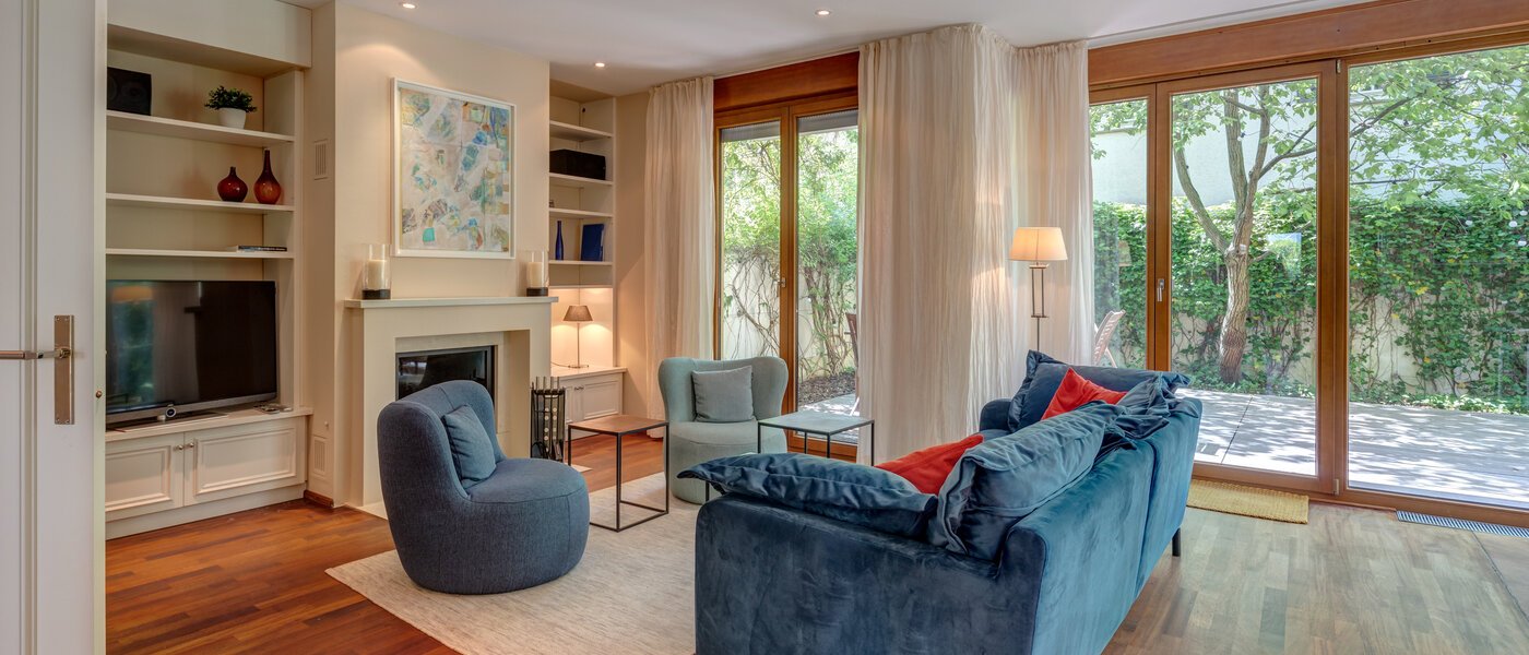 Doppelhaushälfte München Schwabing (links der Leopoldstraße) 02 Wohnbereich 3396