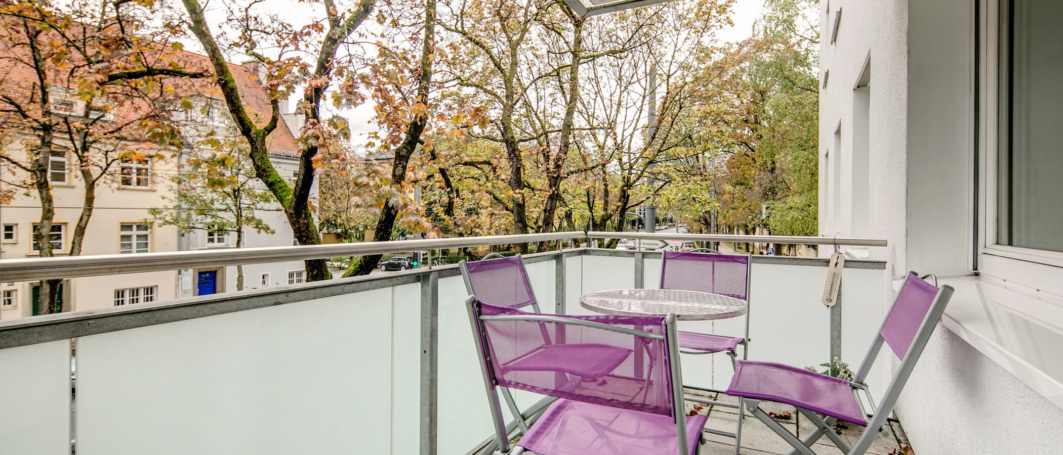 Wohnung München Schwabing-Nord (zw. Belgrad- & Leopoldstraße) 01 Balkon 342