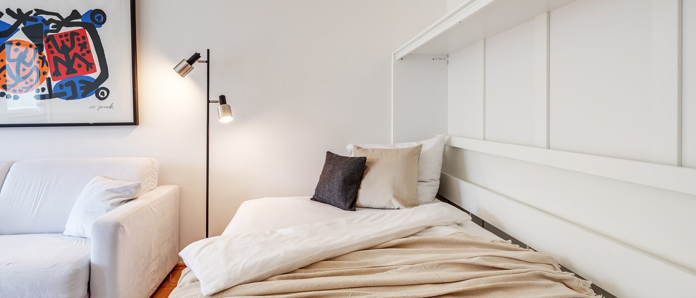 Wohnung München Neuhausen 02 Schlafbereich 3464