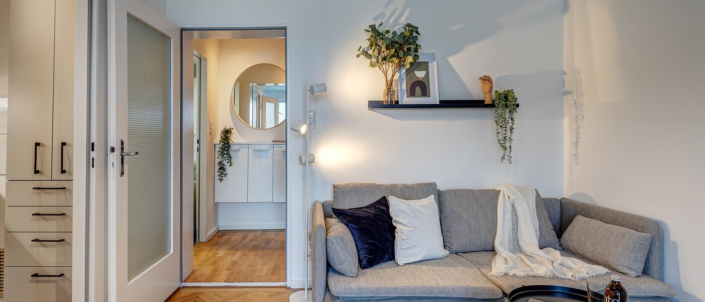 Wohnung München Maxvorstadt - Universitätsviertel 02 Wohnbereich 3509