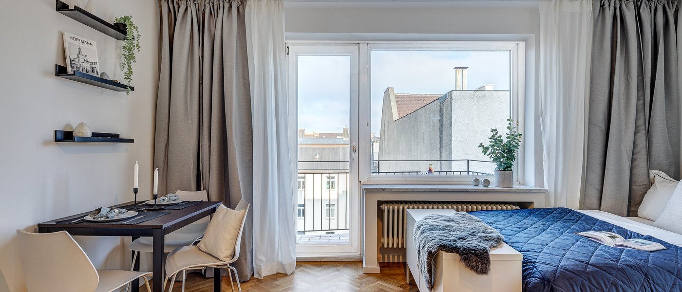 Wohnung München Maxvorstadt - Universitätsviertel 04 Wohnbereich 3509