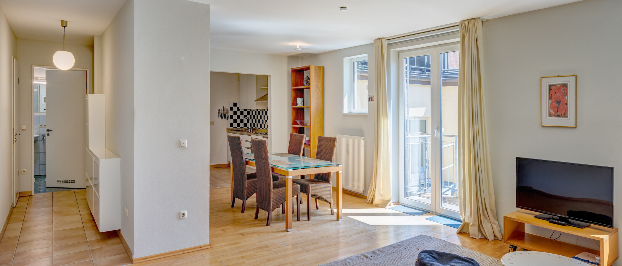 Wohnung München Maxvorstadt - Museumsviertel 02 Wohnbereich 3547
