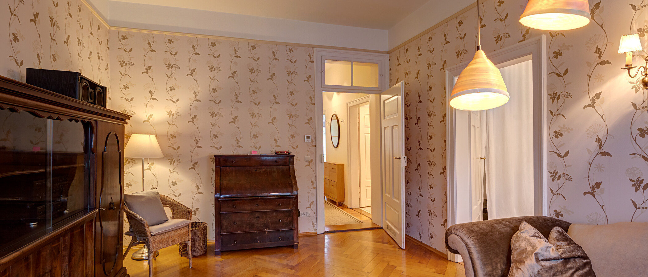 Wohnung München Maxvorstadt - Universitätsviertel 03 Wohnzimmer 3560