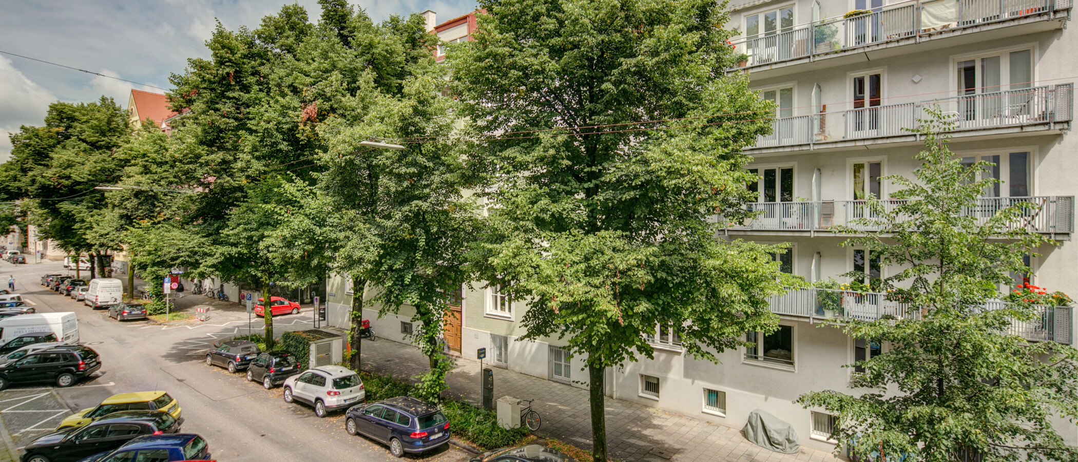 Wohnung München Schwabing-West (rund um den Hohenzollernplatz) 01 Aussicht 3569