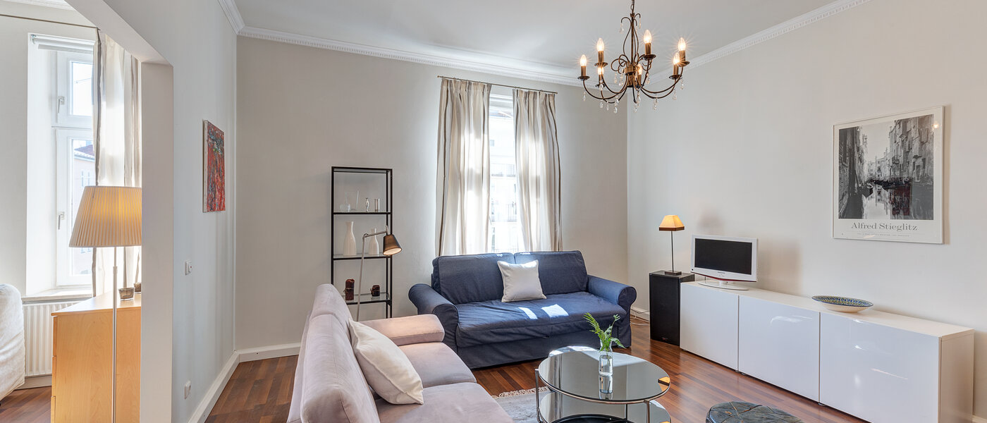 Wohnung München Maxvorstadt - Universitätsviertel 01 Wohnbereich 3592