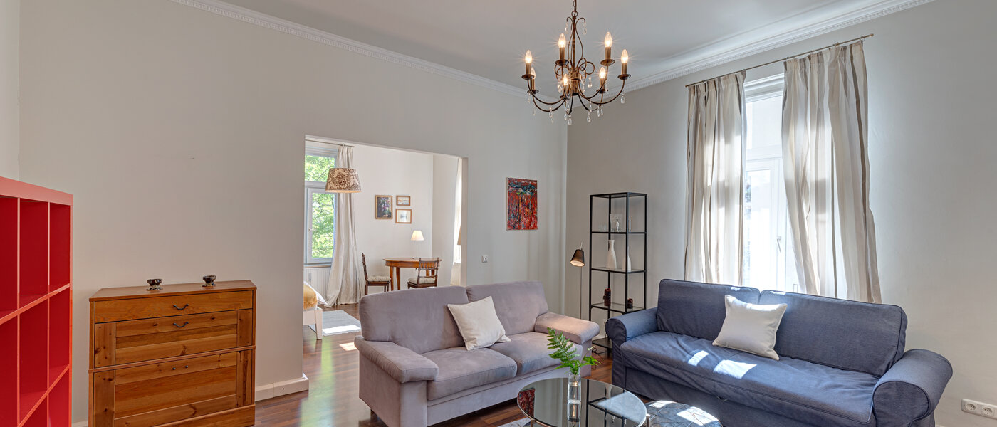 Wohnung München Maxvorstadt - Universitätsviertel 02 Wohnbereich 3592