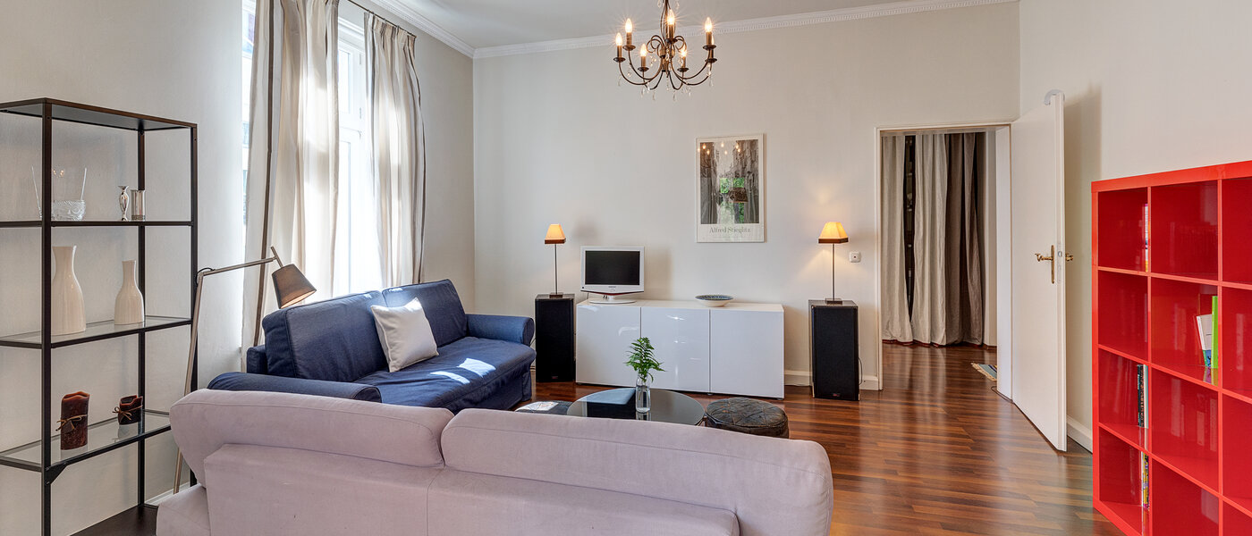 Wohnung München Maxvorstadt - Universitätsviertel 04 Wohnbereich 3592