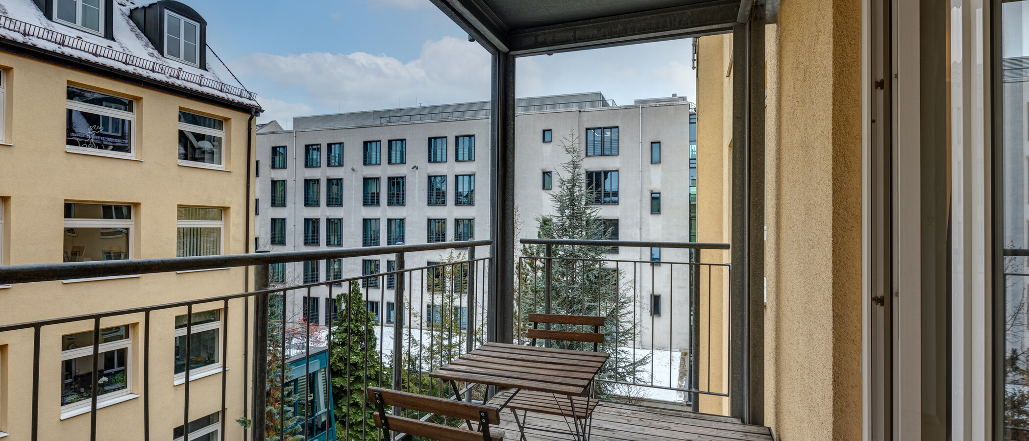 Wohnung München Maxvorstadt - Museumsviertel 01 Balkon 3669