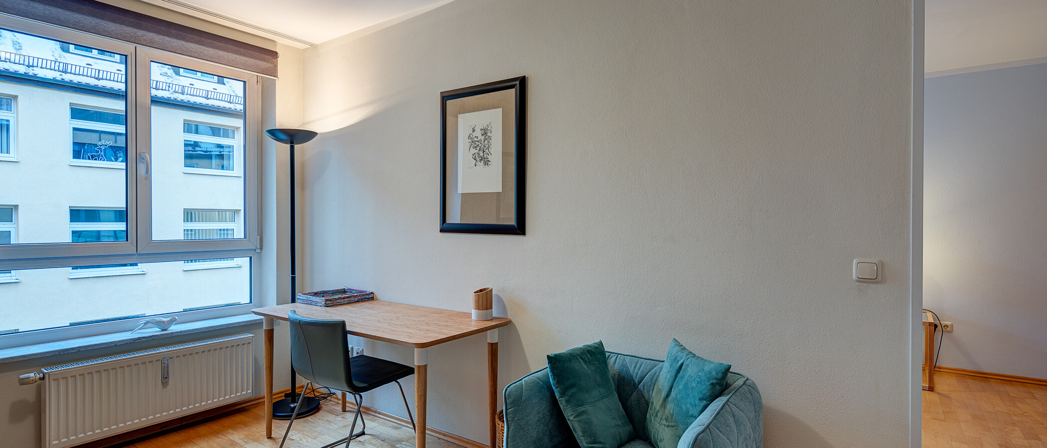 Wohnung München Maxvorstadt - Museumsviertel 01 Homeoffice-Platz  3669