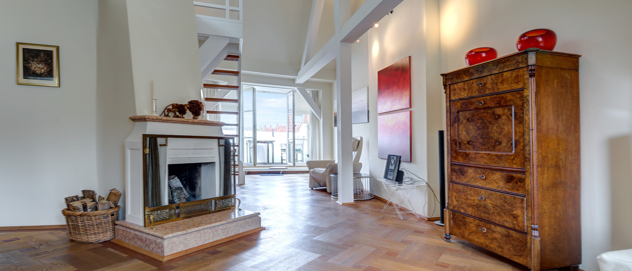 Galeriewohnung München Schwabing (links der Leopoldstraße) 02 Wohnen 3679