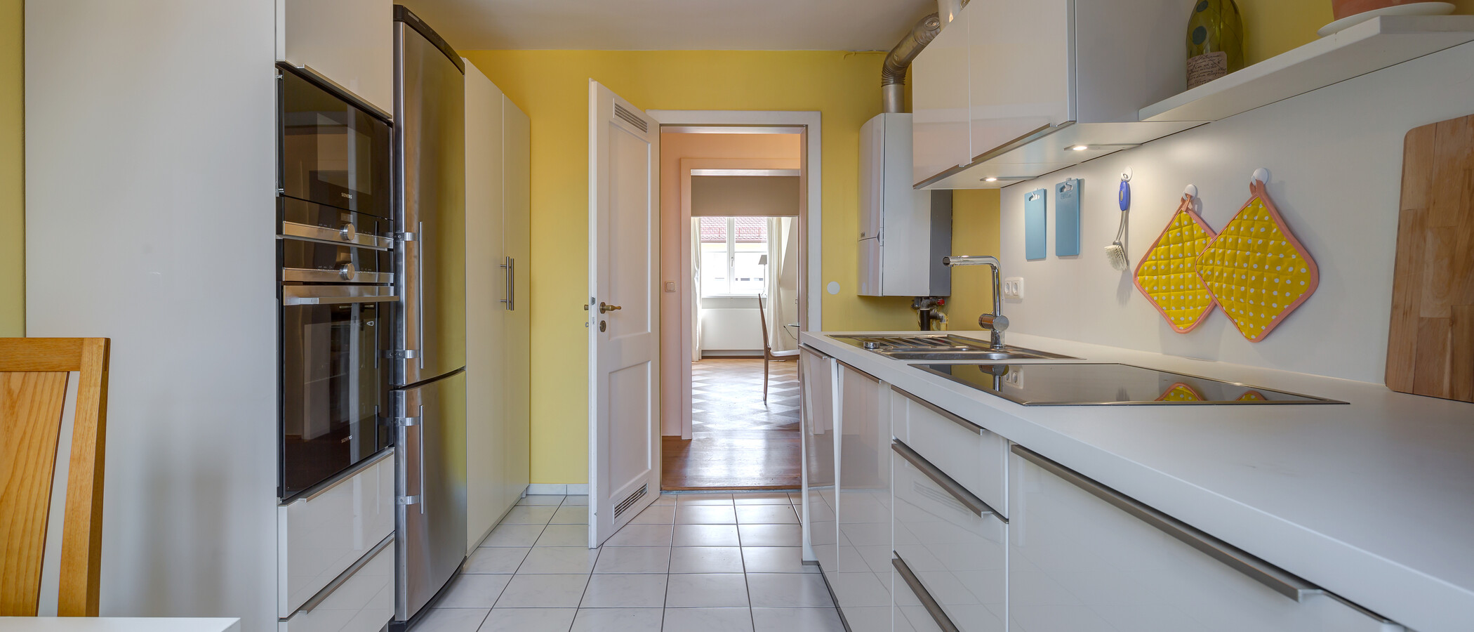 Galeriewohnung München Schwabing (links der Leopoldstraße) 05 Küche 3679