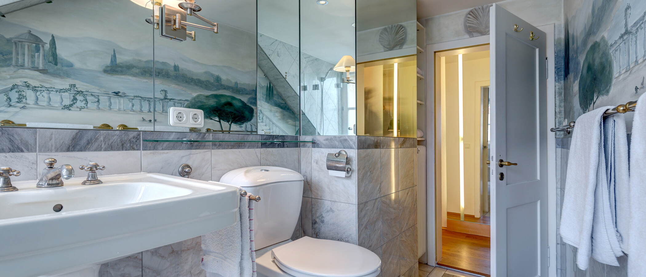 Galeriewohnung München Schwabing (links der Leopoldstraße) 03 Badezimmer 3679