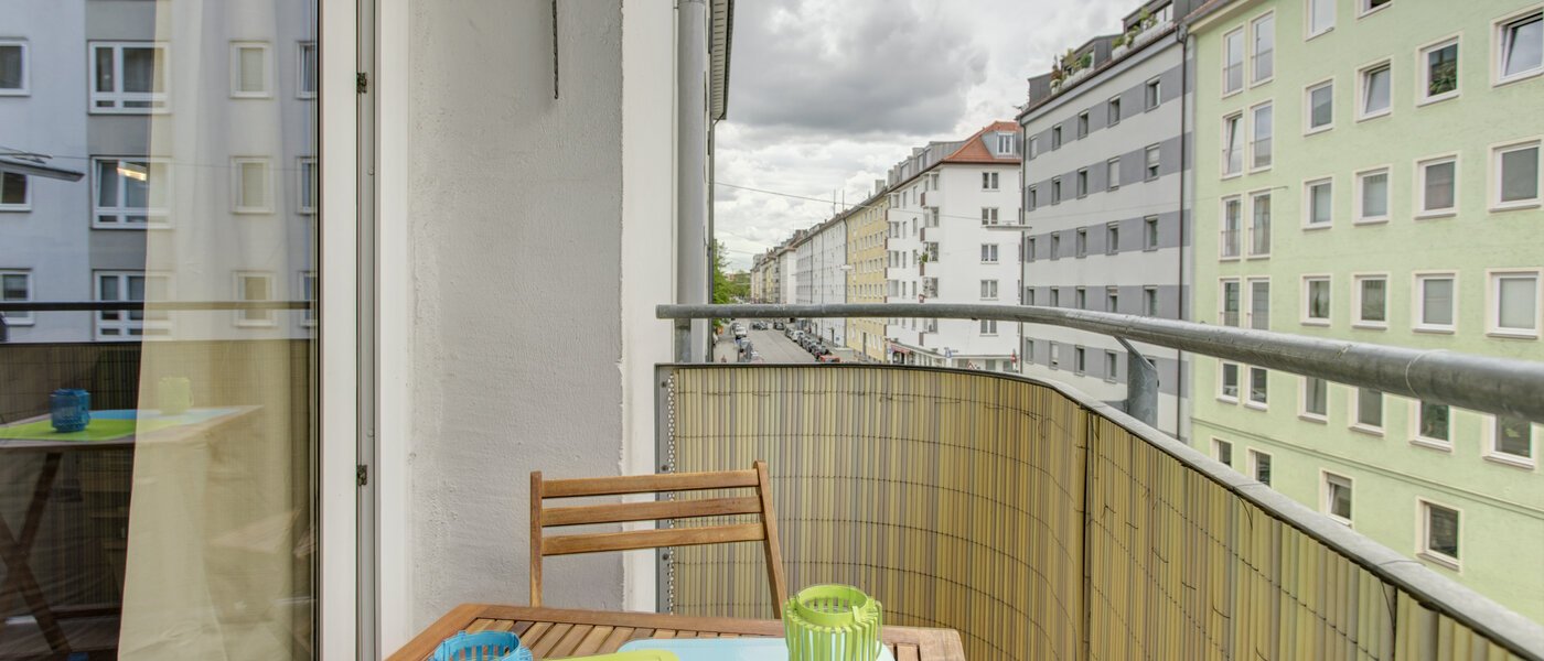 Wohnung München Maxvorstadt - Universitätsviertel 01 Balkon 3687