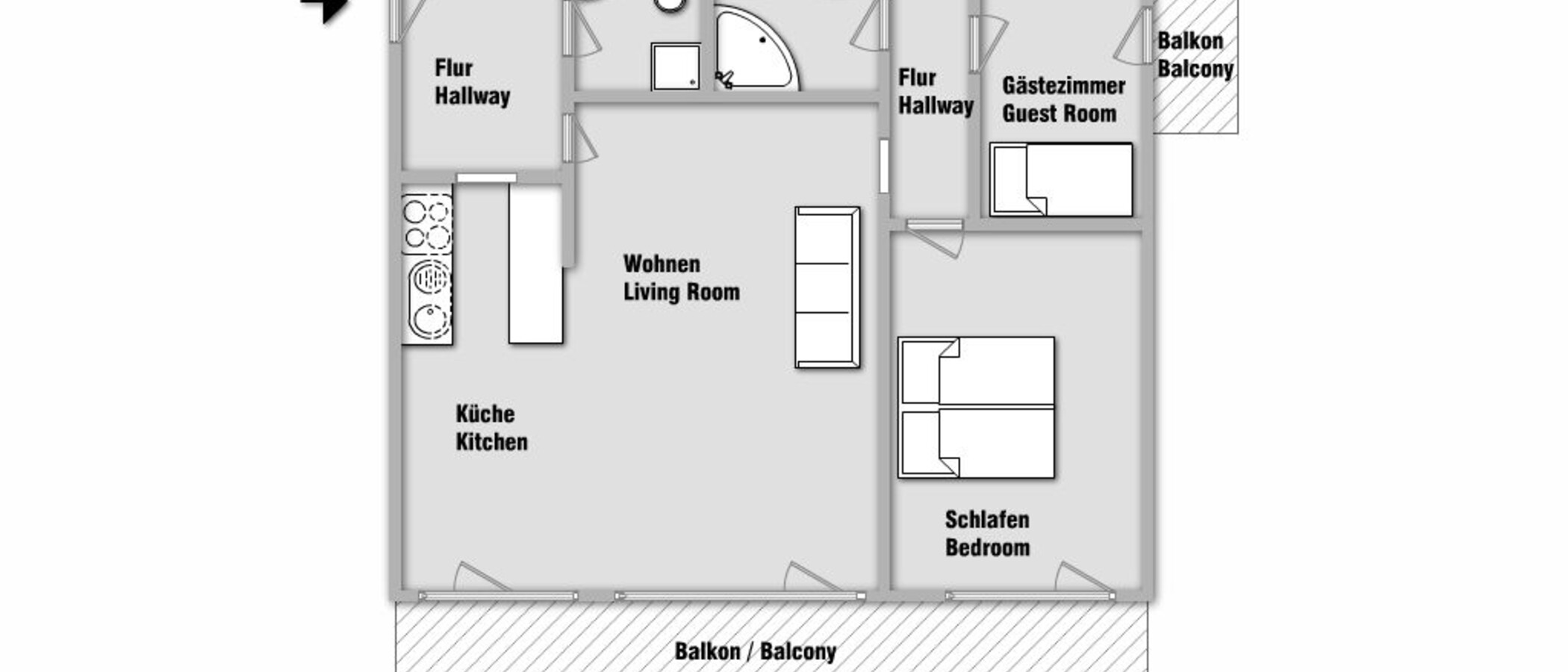 Wohnung München Schwabing - Alte Heide 01 Grundriss 37
