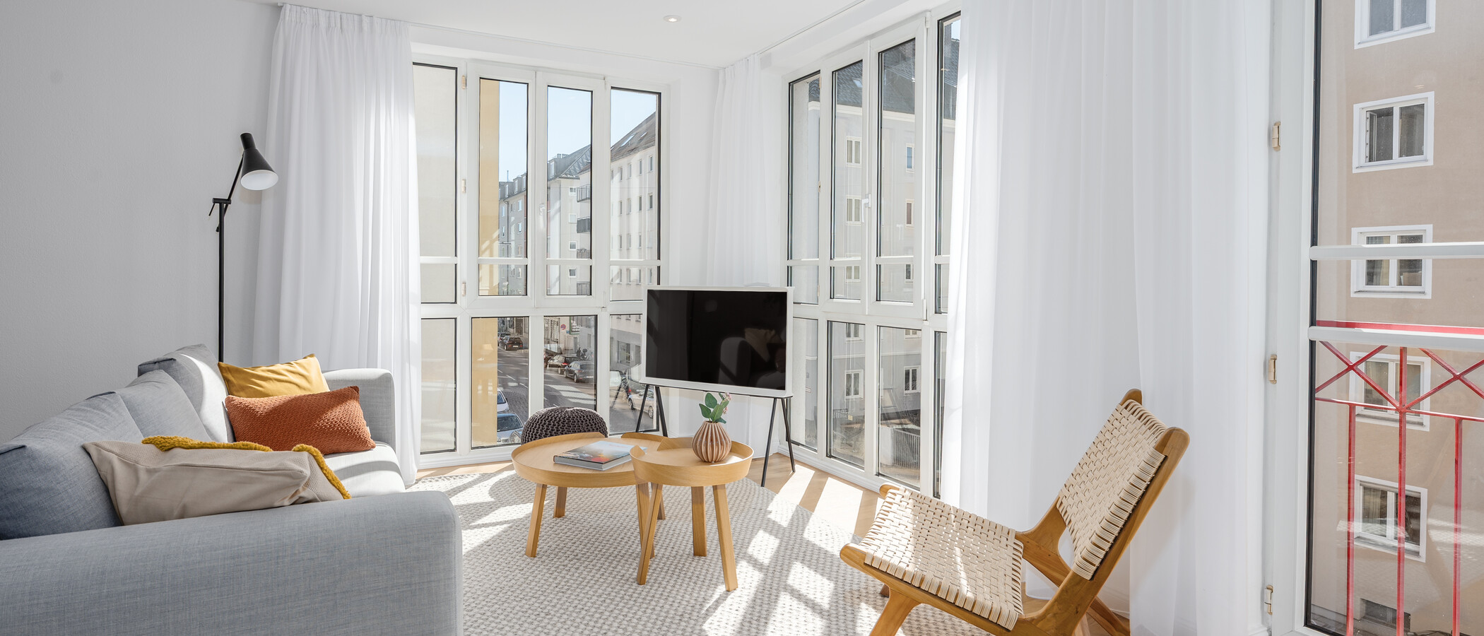 Wohnung München Maxvorstadt - Rund um den Josephsplatz 02 Wohnbereich 3735