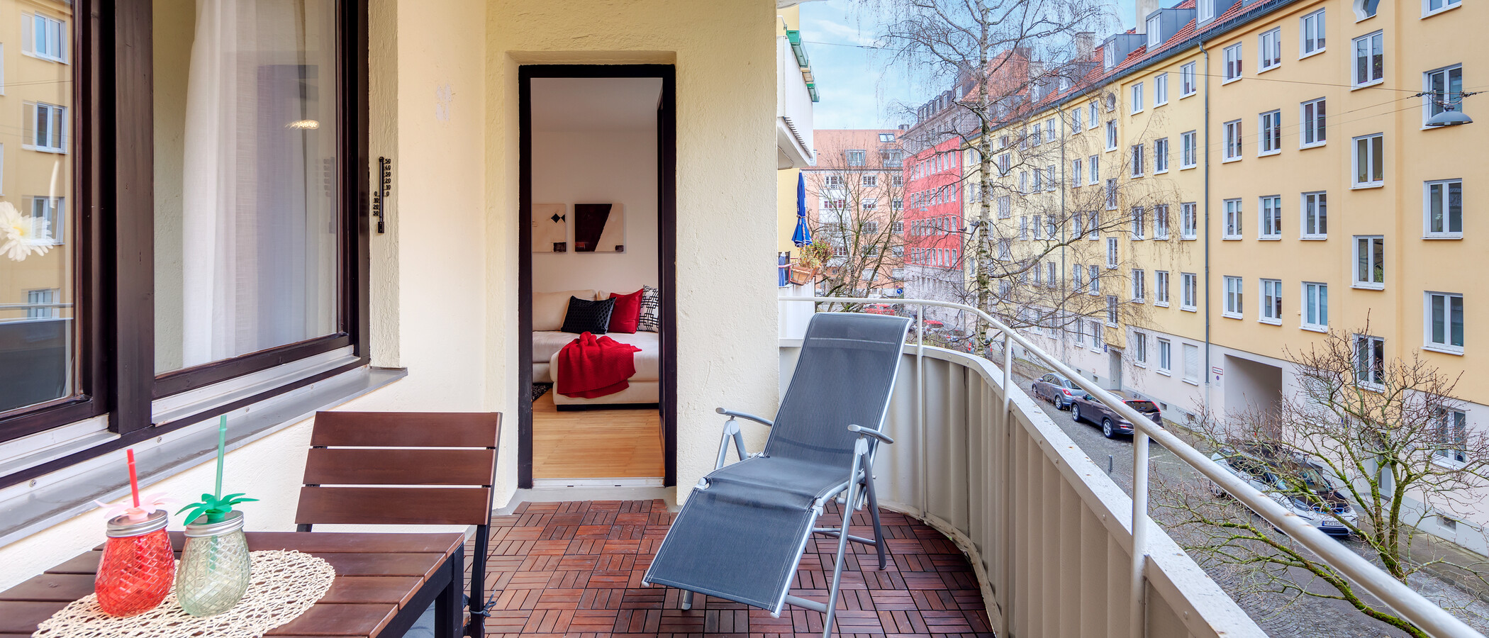 Wohnung München Schwabing-West (rund um den Hohenzollernplatz) 01 Balkon 3827