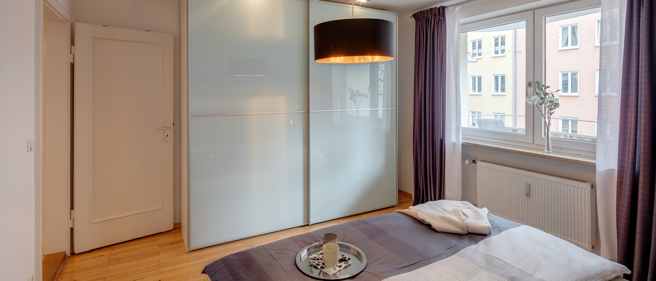 Wohnung München Schwabing-West (rund um den Hohenzollernplatz) 02 Schlafzimmer 3827