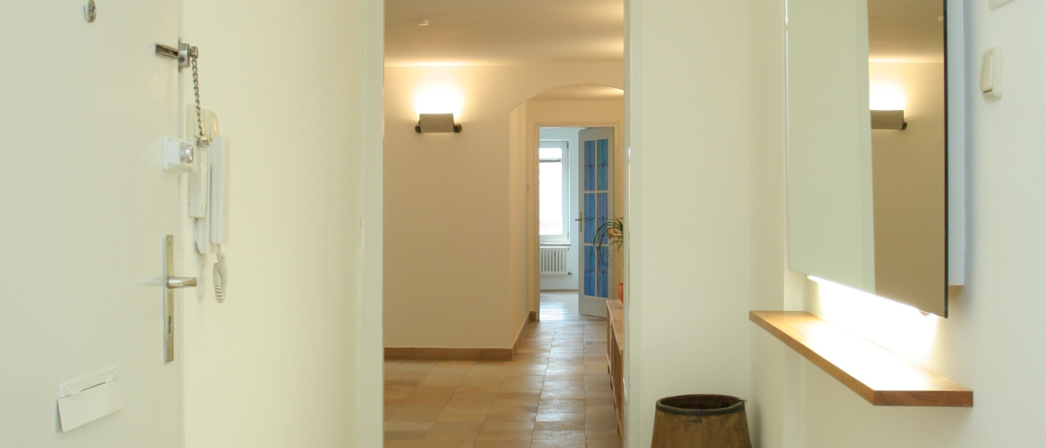Dachterrassenwohnung München Lehel 02 Flur/Gang 3850