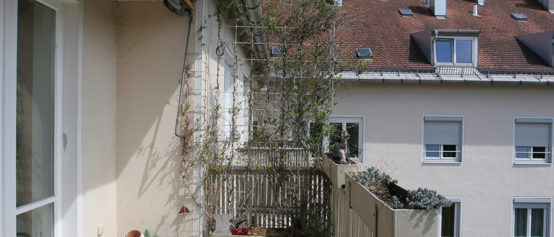 Dachterrassenwohnung München Lehel 02 Balkon 3850