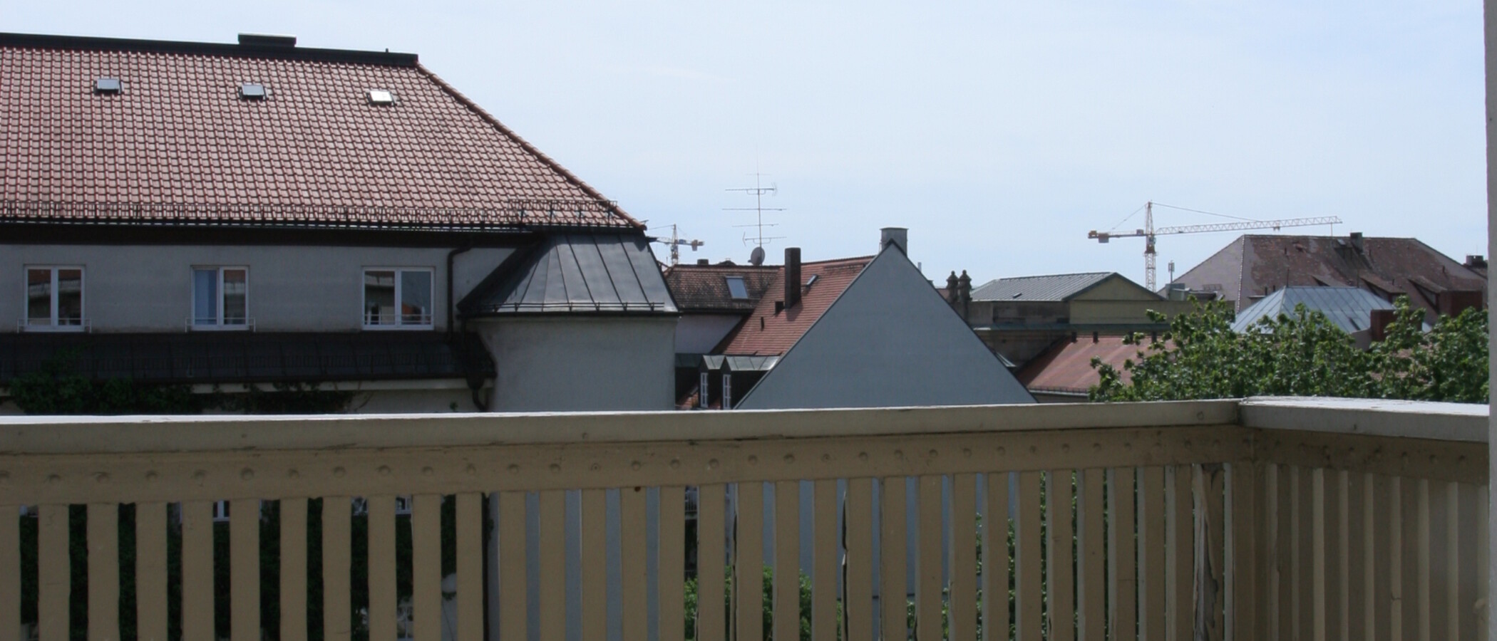 Dachterrassenwohnung München Lehel 05 Balkon 3850