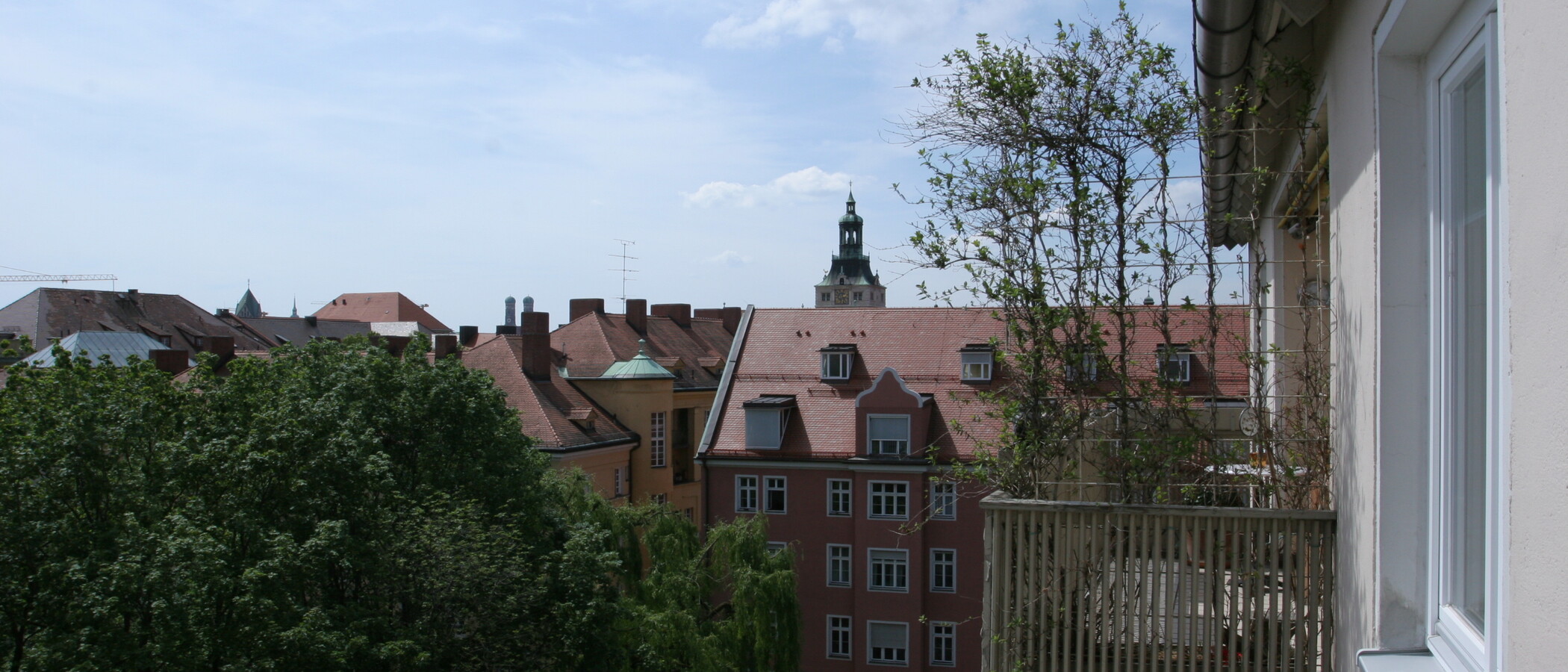 Dachterrassenwohnung München Lehel 08 Balkon 3850