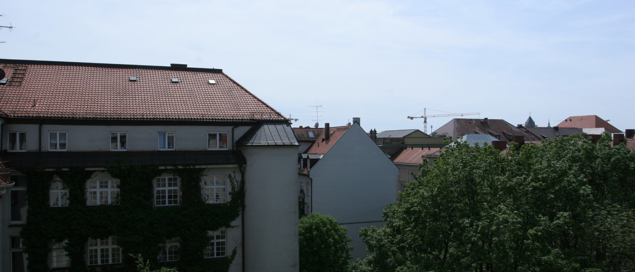 Dachterrassenwohnung München Lehel 04 Aussicht 3850