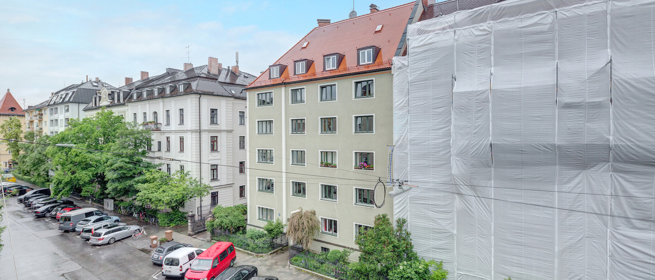 Wohnung München Schwabing (links der Leopoldstraße) 03 Aussicht 386