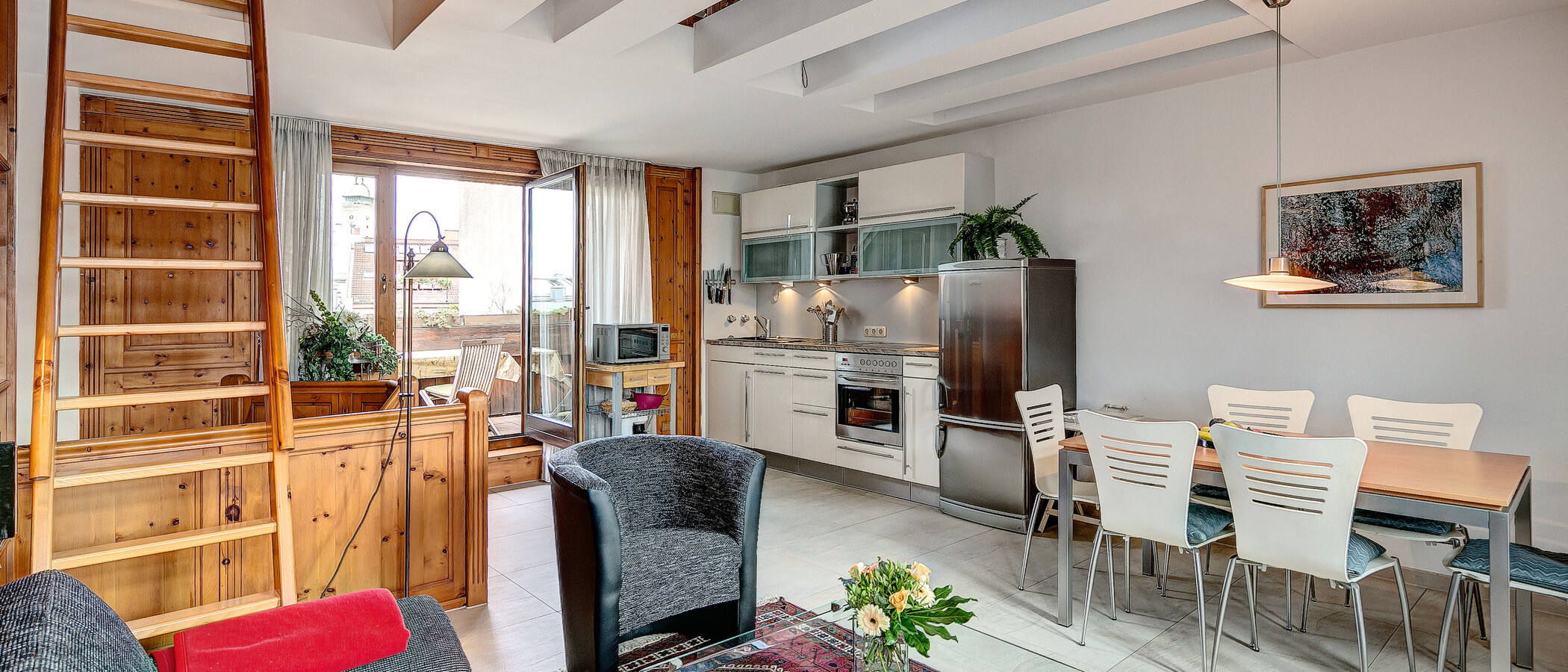 Dachterrassenwohnung München Gärtnerplatzviertel 02 Wohnen 4036