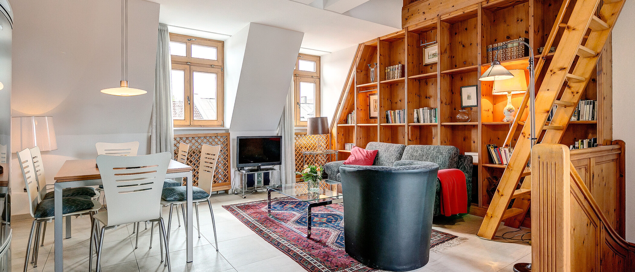 Dachterrassenwohnung München Gärtnerplatzviertel 04 Wohnen 4036
