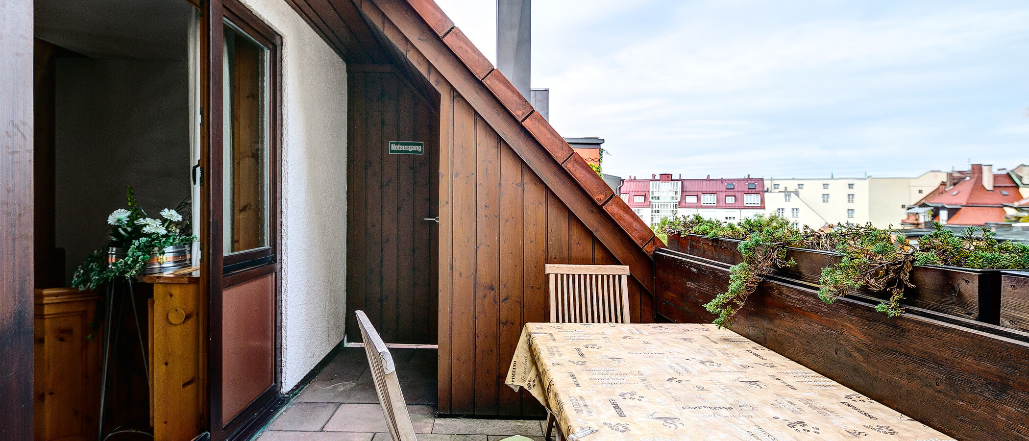Dachterrassenwohnung München Gärtnerplatzviertel 02 Terrasse 4036