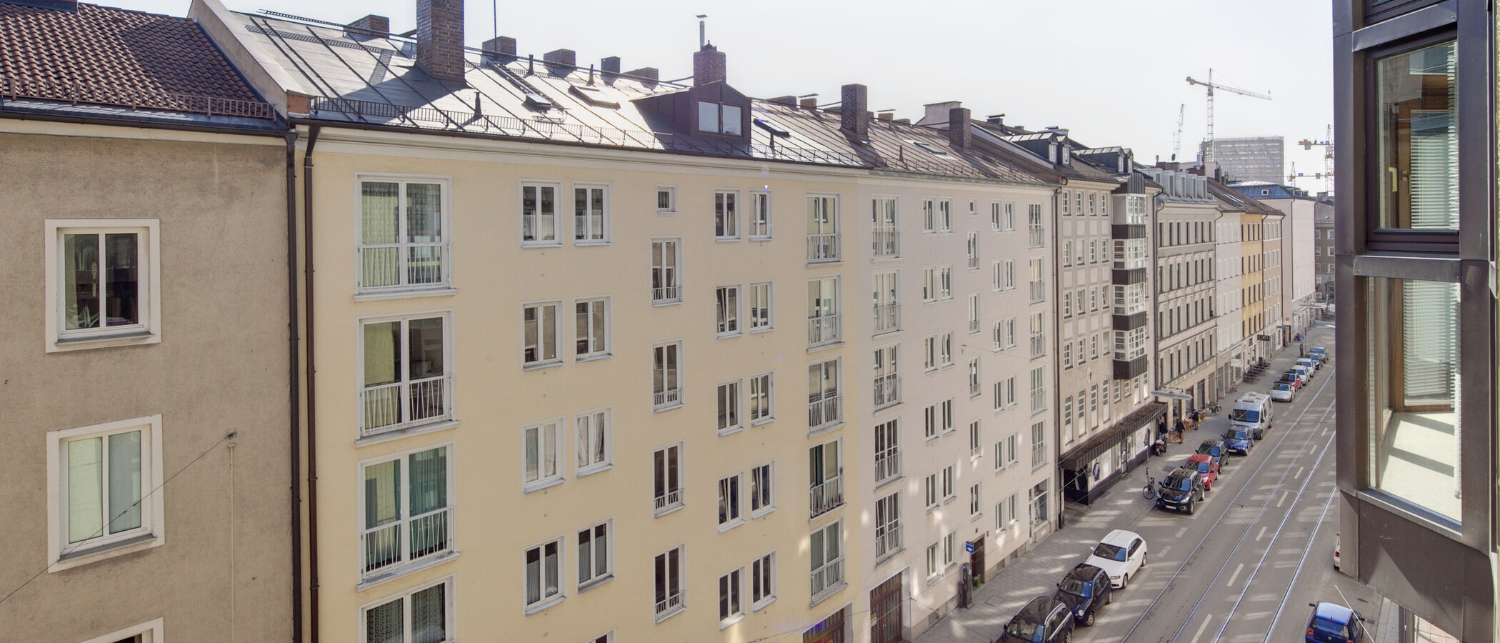 Dachterrassenwohnung München Gärtnerplatzviertel 02 Aussicht 4036
