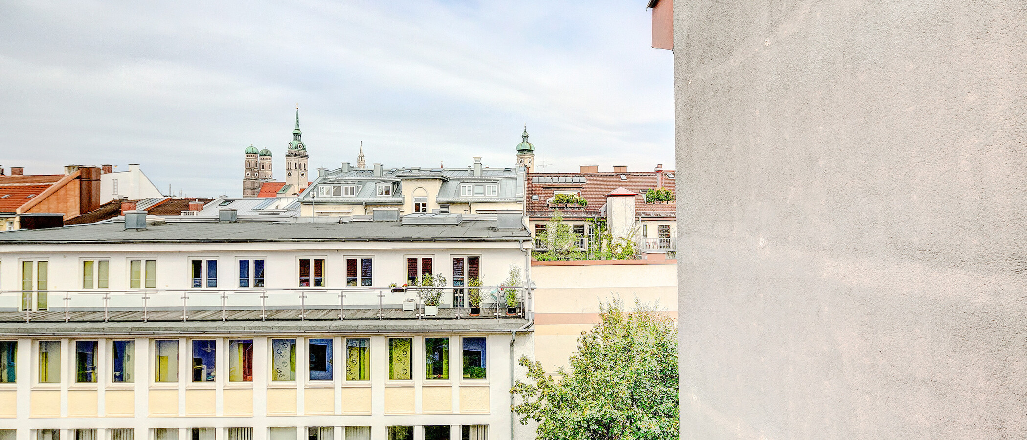 Dachterrassenwohnung München Gärtnerplatzviertel 04 Aussicht 4036