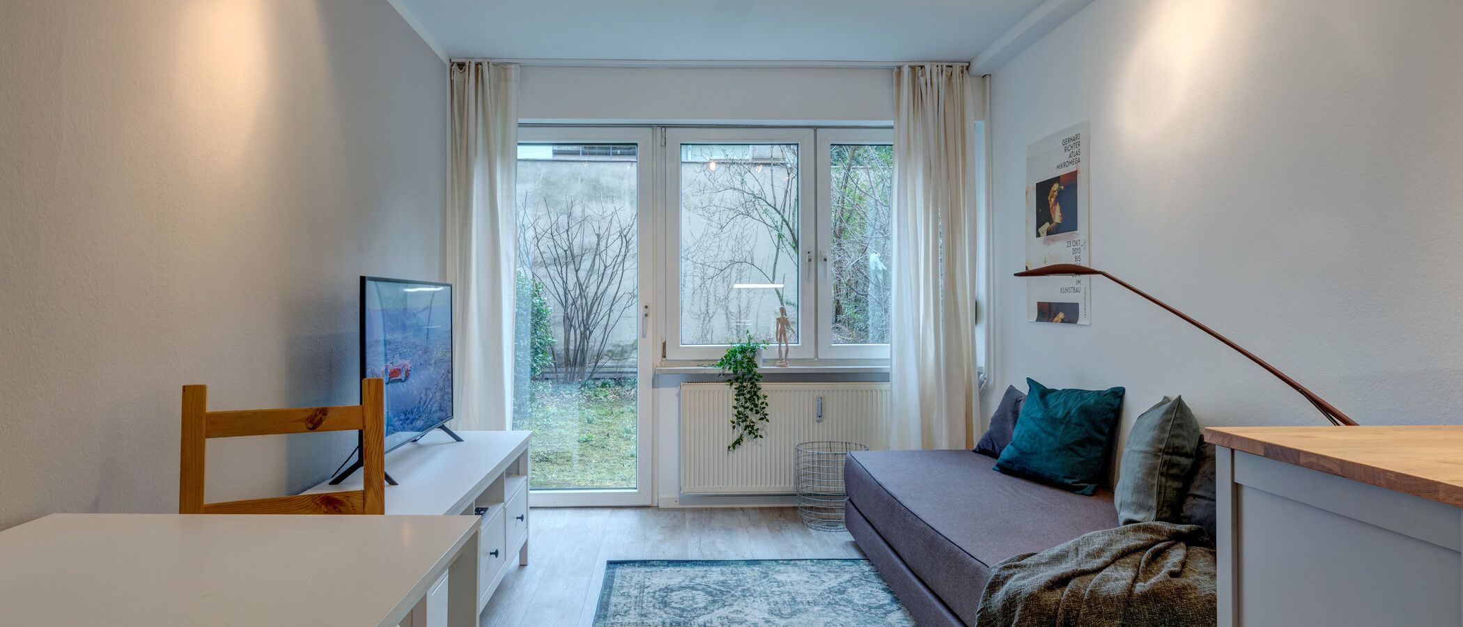 Apartment München Maxvorstadt - Amalienpassage 03 Wohnbereich 4037