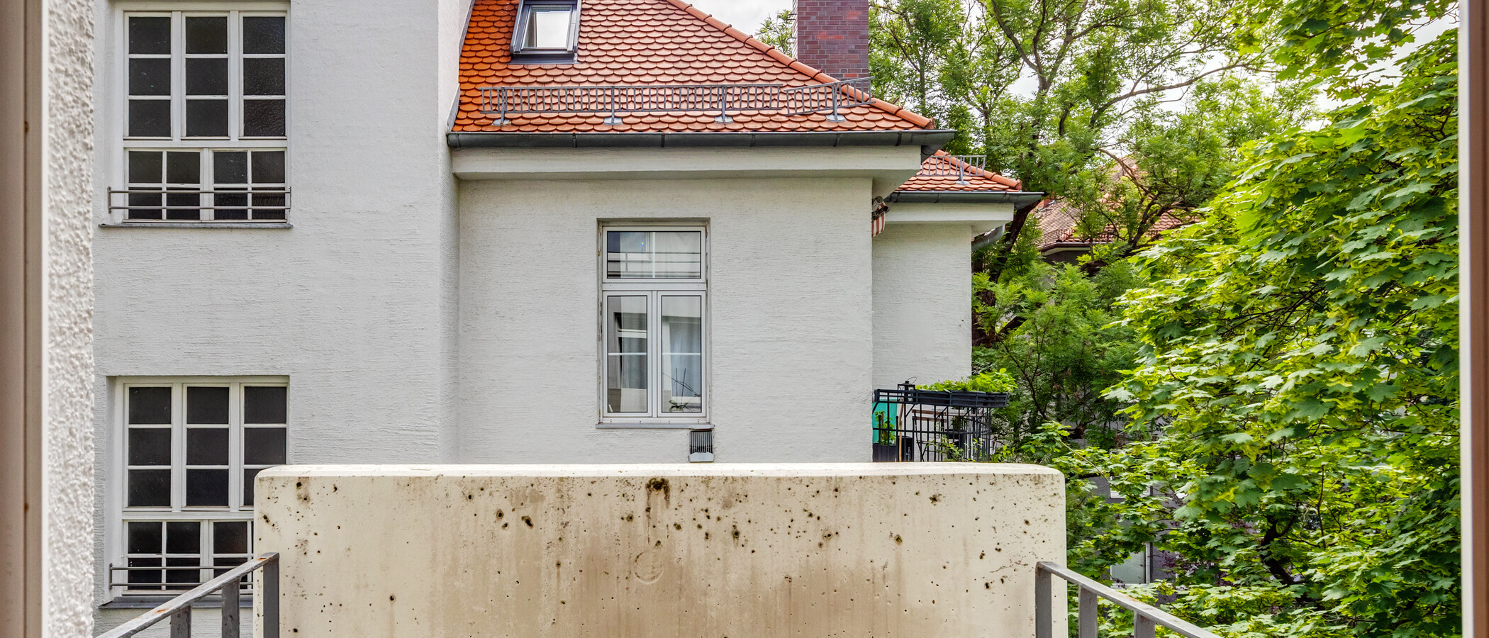 Apartment München Schwabing-West (rund um den Hohenzollernplatz) 01 Balkon 4086