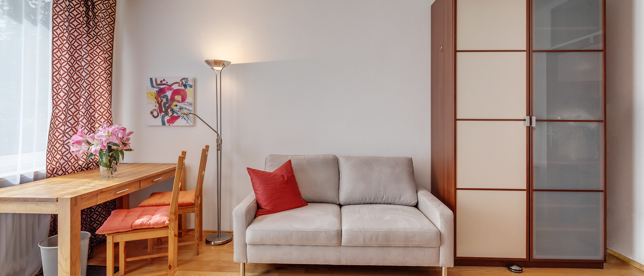Apartment München Schwabing-West (rund um den Hohenzollernplatz) 01 Wohnbereich 4086