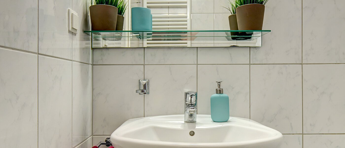 Apartment München Schwabing-Nord (zw. Leopoldstraße & Englischen Garten) 01 Badezimmer 4089