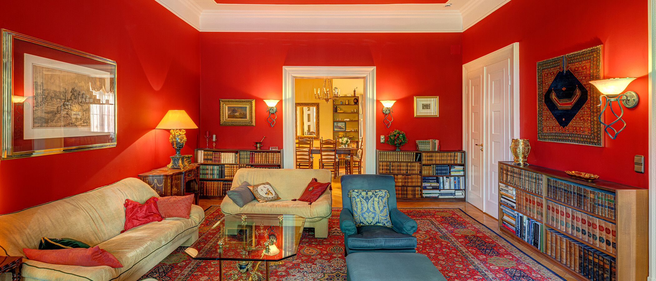 Wohnung München Lehel 02 Wohnzimmer 4093