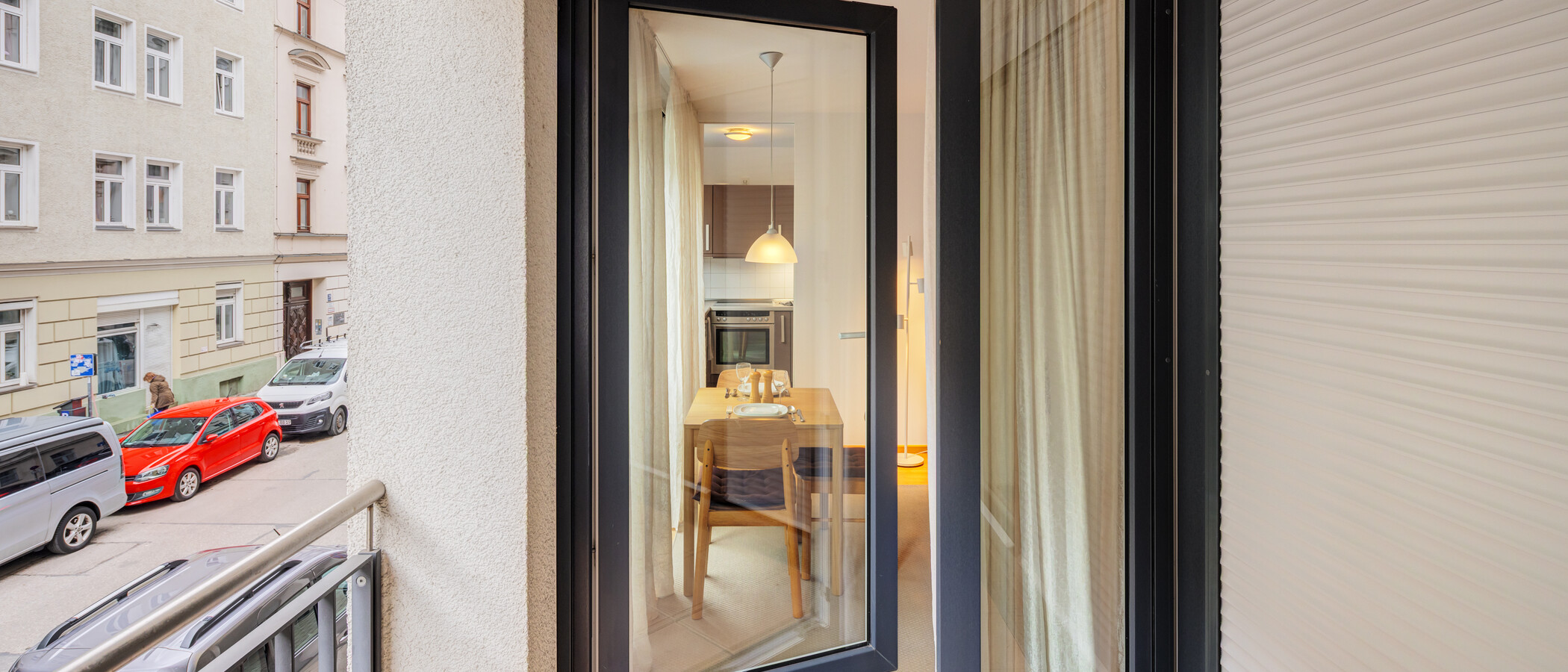 Wohnung München Glockenbachviertel 03 Balkon 4097