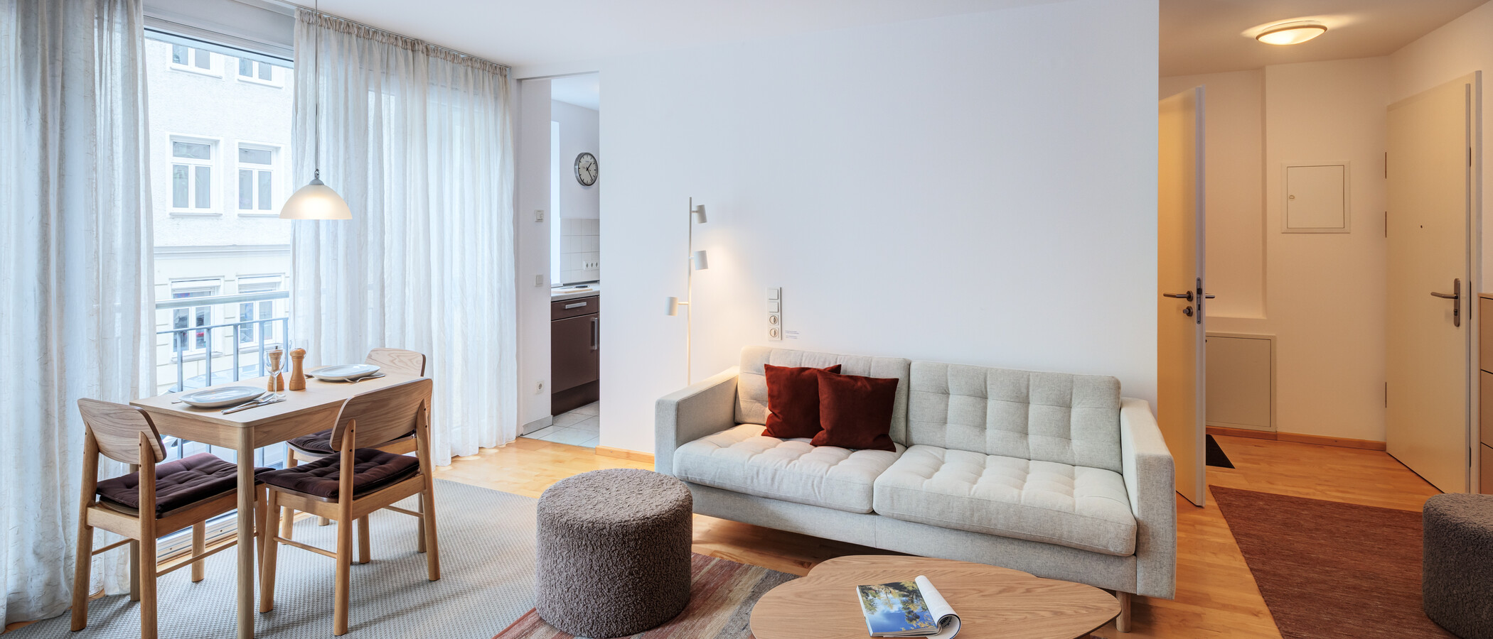 Wohnung München Glockenbachviertel 02 Wohnbereich 4097
