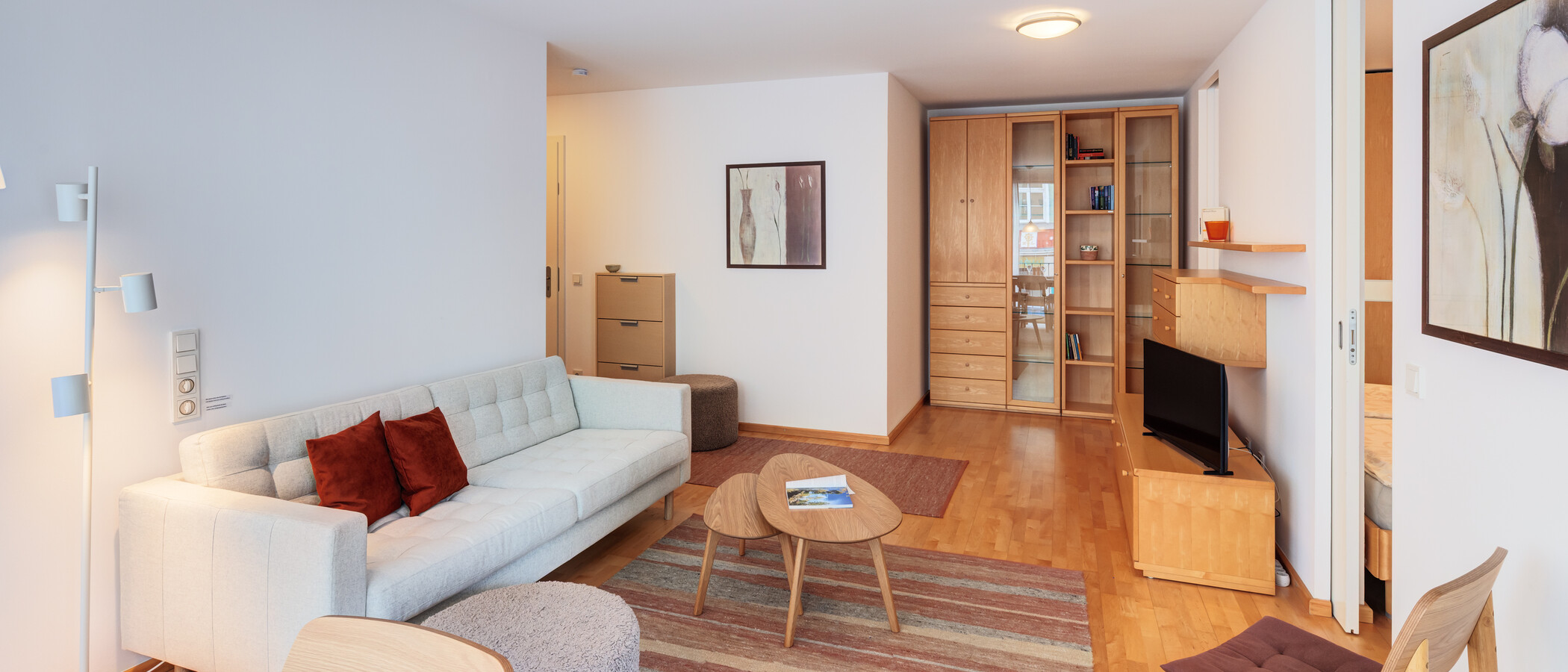 Wohnung München Glockenbachviertel 03 Wohnbereich 4097