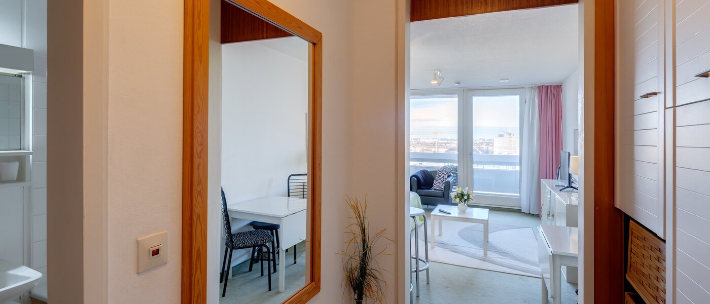 Apartment München Olympiadorf 02 Flur/Gang 413