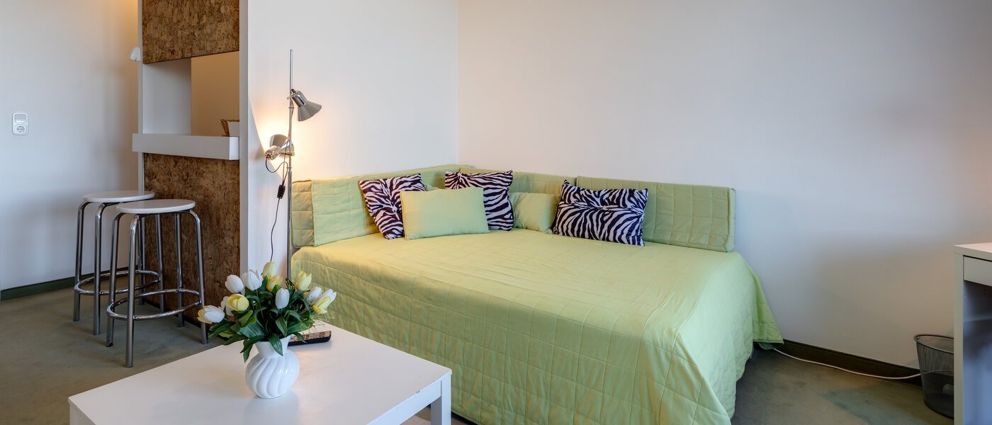 Apartment München Olympiadorf 01 Schlafbereich 413