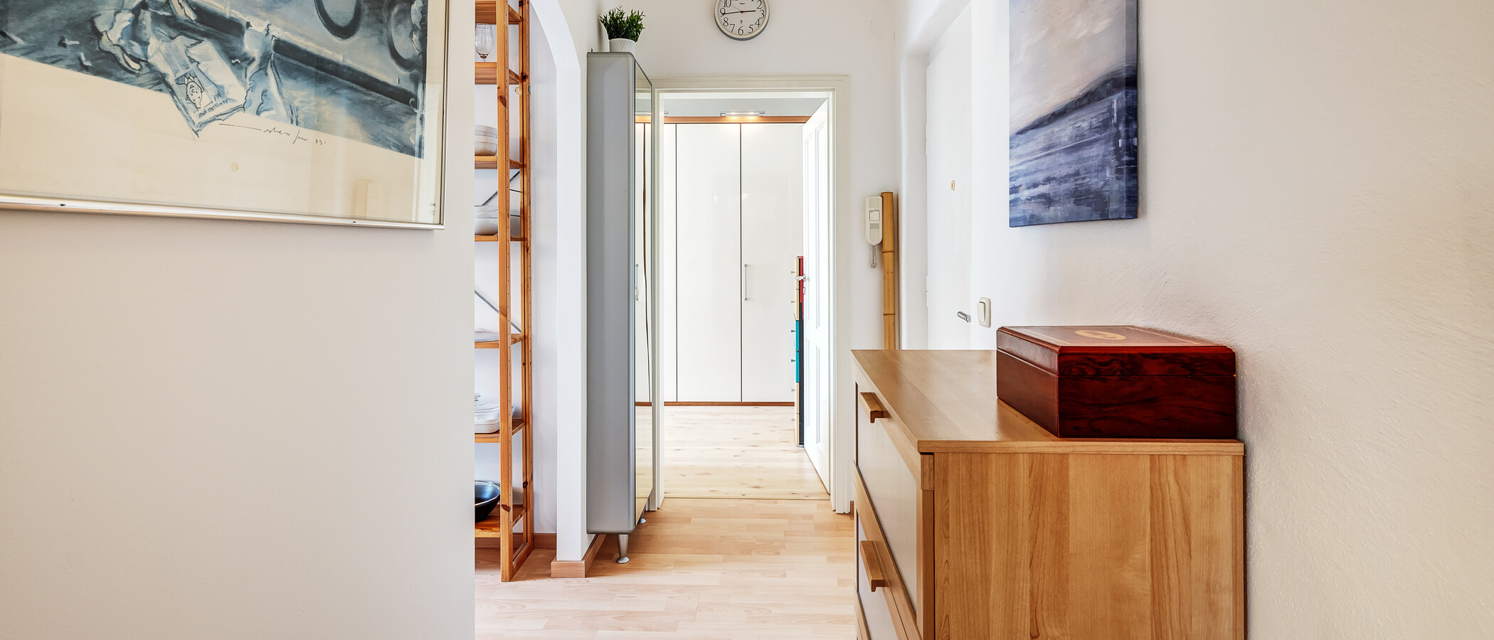 Dachgeschosswohnung München Obergiesing 01 Flur/Gang 4141