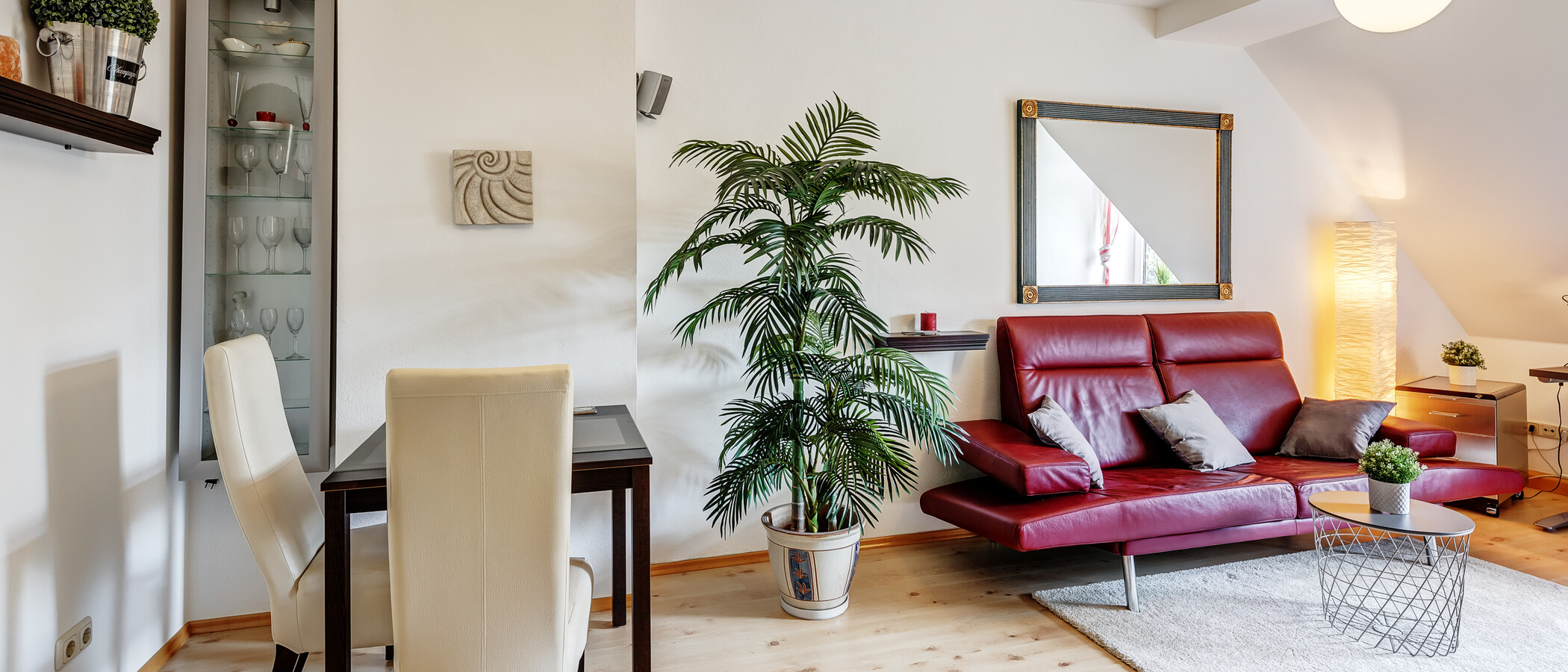 Dachgeschosswohnung München Obergiesing 01 Wohnbereich 4141