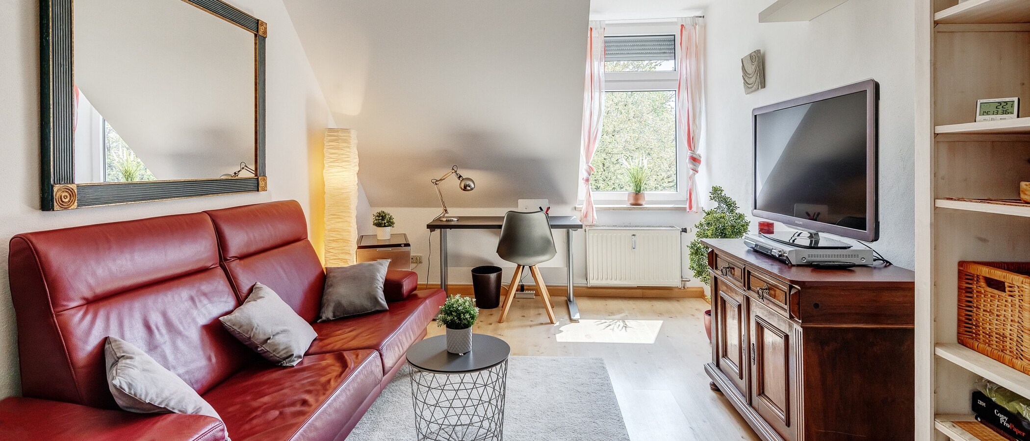Dachgeschosswohnung München Obergiesing 02 Wohnbereich 4141