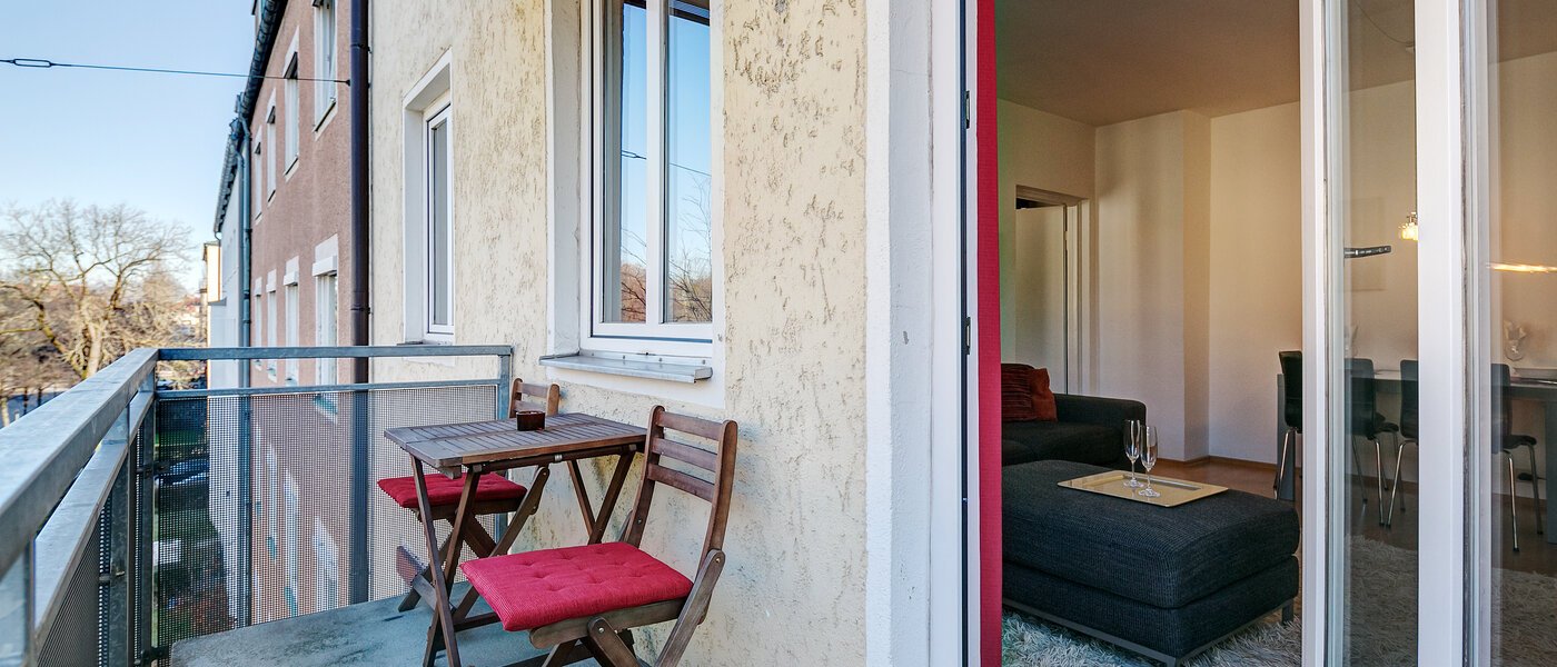 Wohnung München Maxvorstadt - Rund um den Josephplatz 01 Balkon 4228