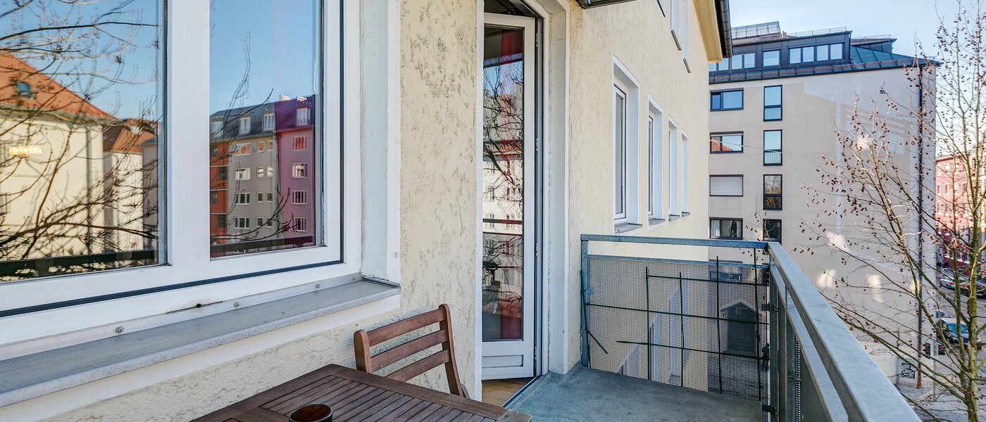 Wohnung München Maxvorstadt - Rund um den Josephplatz 02 Balkon 4228
