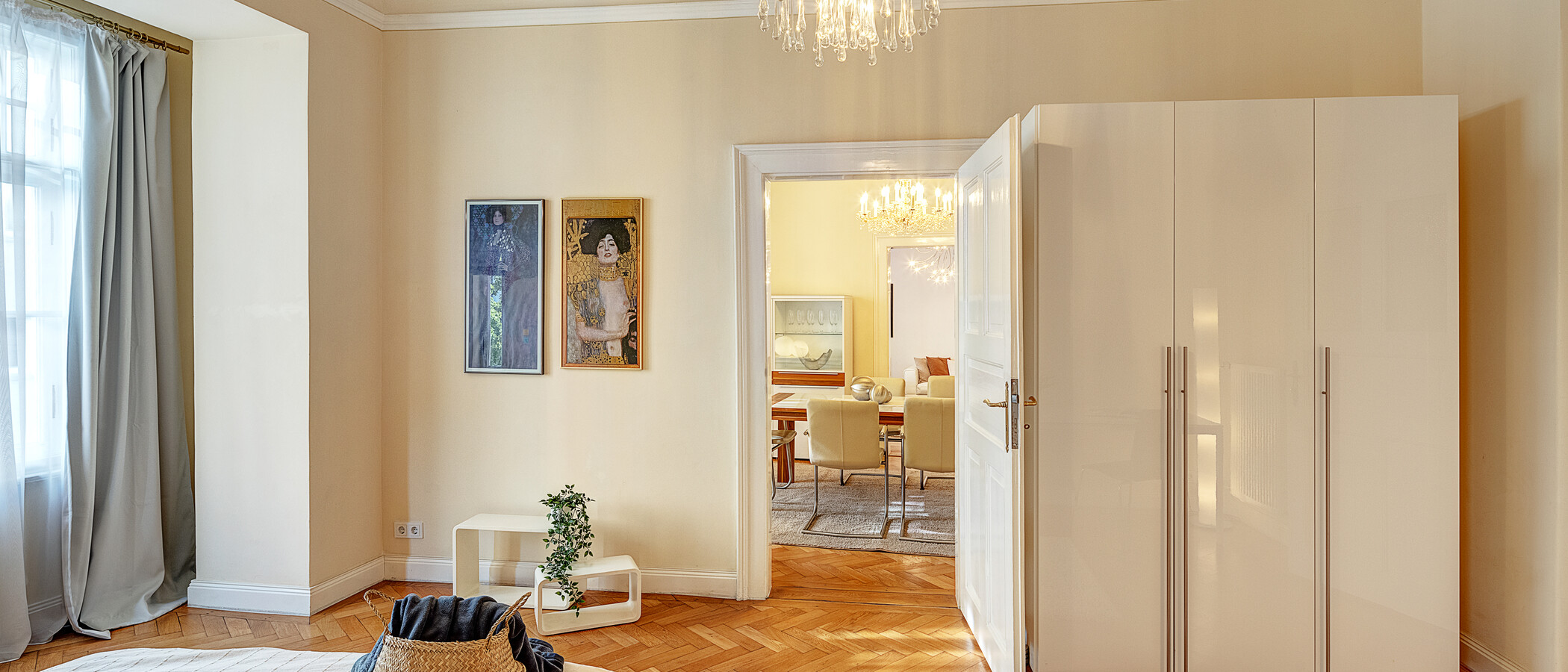 Wohnung München Maxvorstadt - Rund um den Josephsplatz 02 2. Schlafzimmer	 4242