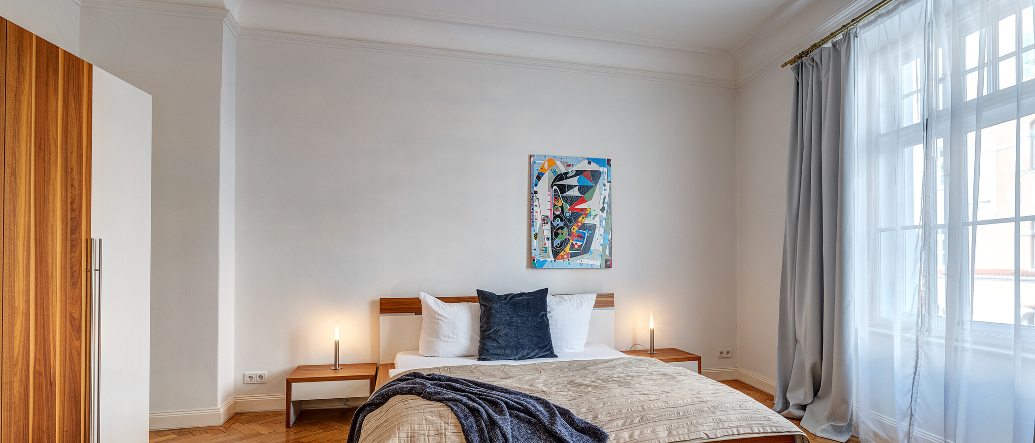 Wohnung München Maxvorstadt - Rund um den Josephsplatz 01 1. Schlafzimmer 4242